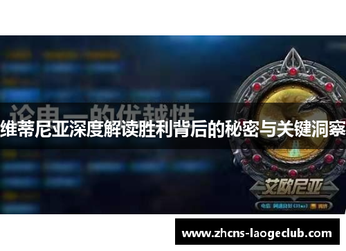 维蒂尼亚深度解读胜利背后的秘密与关键洞察